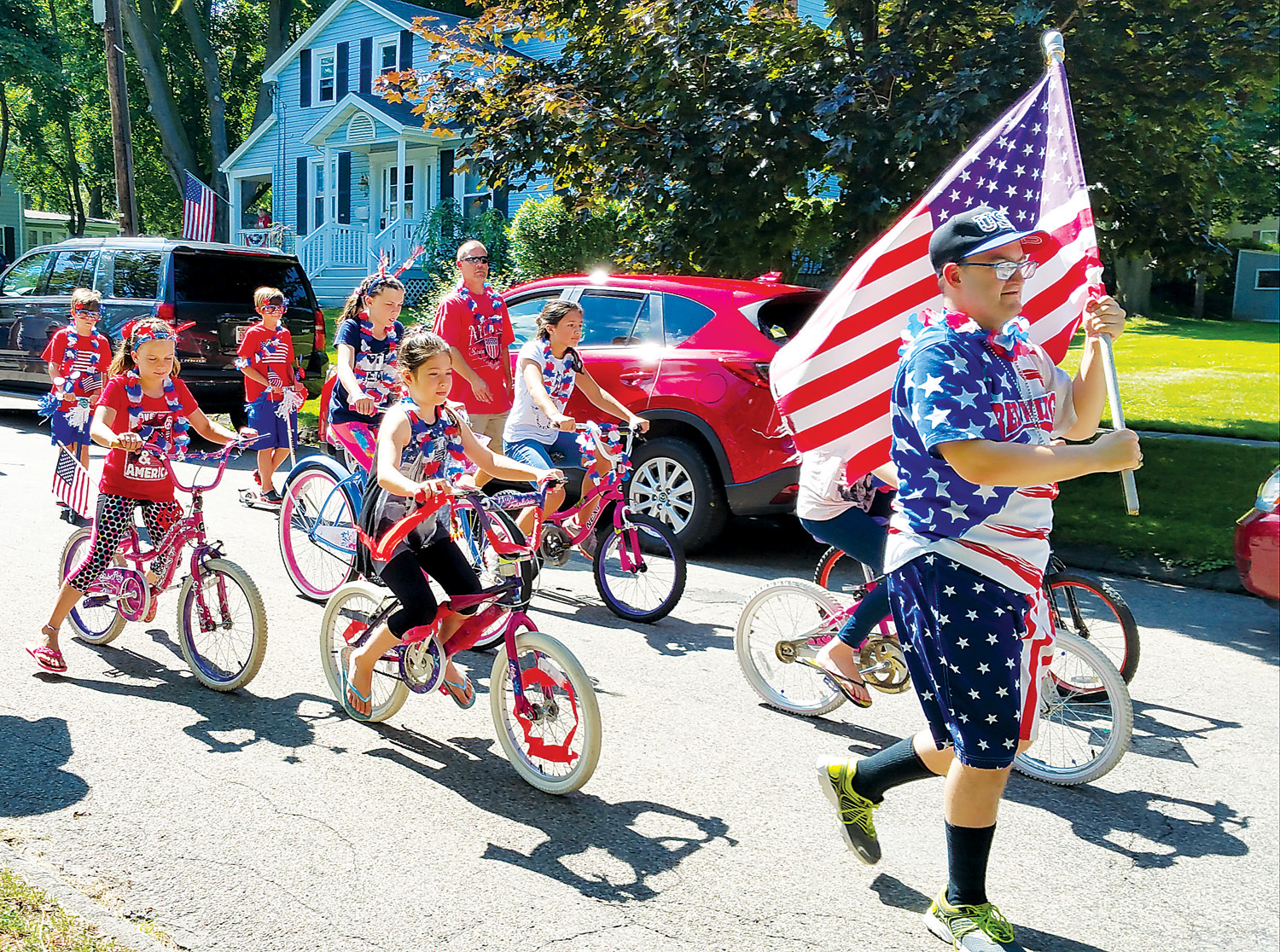 photo of fourth of july celebration