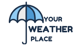 logo with umbrella and text that says YourWeatherPage